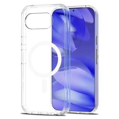 Google Pixel 10A Tech-Protect FlexAir Hybrid MagSafe dėklas – skaidrus 1 Google Pixel 10A Tech-Protect FlexAir Hybrid MagSafe dėklas – skaidrus 1