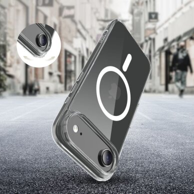 iPhone 17 Air dėklas Tech-Protect FlexAir Hybrid, MagSafe – skaidrus 2