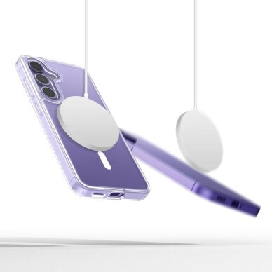 Samsung Galaxy A17 4G / 5G dėklas Tech-Protect FlexAir Hybrid su MagSafe – skaidrus 1