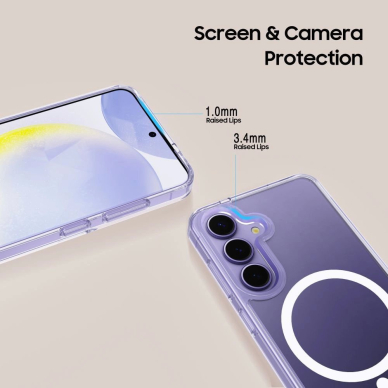 Tech-Protect FlexAir Hybrid MagSafe Dėklas skirtas Samsung Galaxy A56 5G - Permatomas 3