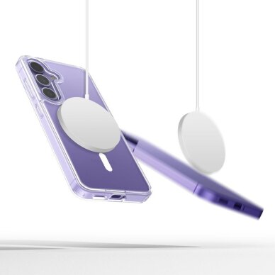 Samsung Galaxy A57 5G Tech-Protect FlexAir Hybrid MagSafe dėklas – skaidrus 2