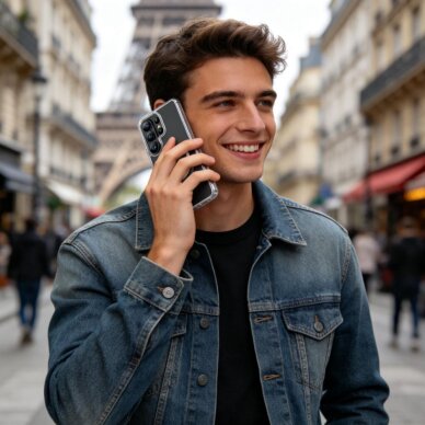 Samsung Galaxy S26 Ultra Tech-Protect FlexAir Hybrid MagSafe dėklas – skaidrus 6