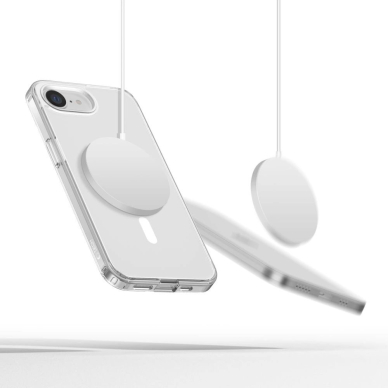 Tech-Protect FlexAir Hybrid MagSafe dėklas iPhone 16E - permatomas 1