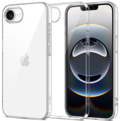 Tech-Protect FlexAir iPhone 16e Dėklas - Permatomas