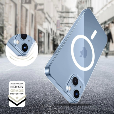 iPhone 13 / 14 Tech-Protect FlexAir MagSafe dėklas - skaidrus 1