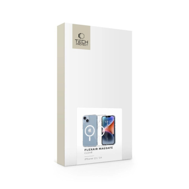 iPhone 13 / 14 Tech-Protect FlexAir MagSafe dėklas - skaidrus 2