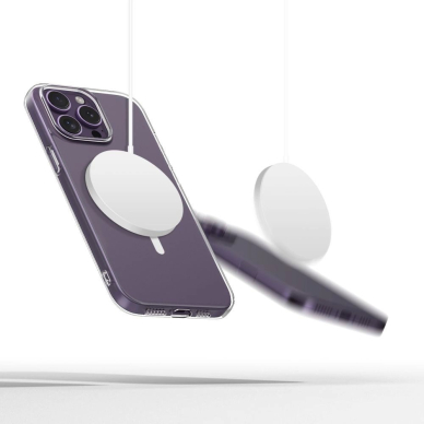 iPhone 14 Pro Tech-Protect FlexAir MagSafe dėklas - skaidrus 3