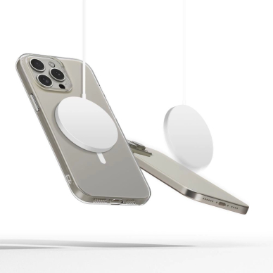 iPhone 15 Pro Max Tech-Protect FlexAir MagSafe dėklas - skaidrus 1