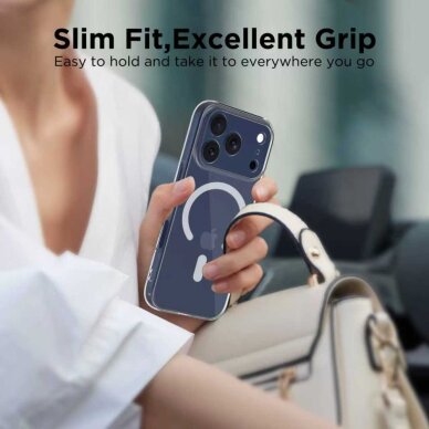 iPhone 17 Pro dėklas Tech-Protect FlexAir su MagSafe – skaidrus 3 iPhone 17 Pro dėklas Tech-Protect FlexAir su MagSafe – skaidrus 3