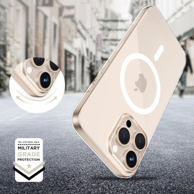 Tech-Protect FlexAir MagSafe iPhone 16e Dėklas - Permatomas 3