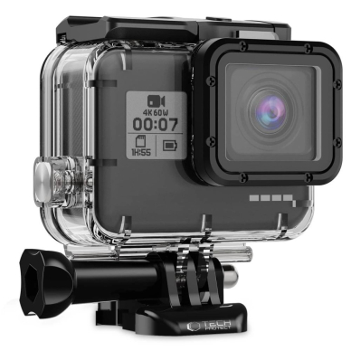GoPro Hero 5 / 6 / 7 Tech-Protect GA200 atsparus vandeniui dėklas - permatomas GoPro Hero 5 / 6 / 7 Tech-Protect GA200 atsparus vandeniui dėklas - permatomas