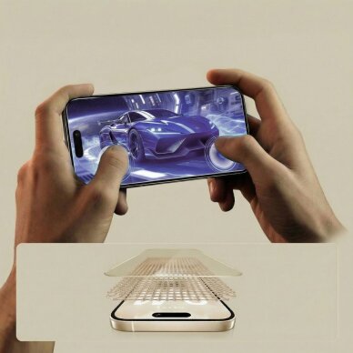 Samsung Galaxy S26 Ultra Tech-Protect Glass Fit+ grūdintas stiklas (2 vnt.) 4