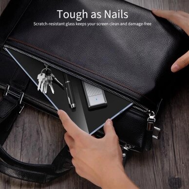 Samsung Galaxy Tab S7 / S8 / S9 11.0 / S9 FE / S10 FE 10.9 Tech-Protect Glass Fit+ grūdintas stiklas, 2 vnt. – skaidrus 3