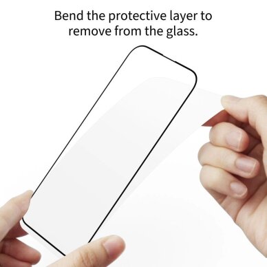 Xiaomi Poco F7 5G Tech-Protect Glass Fit+ grūdintas stiklas, 2 vnt. – juodas 4 Xiaomi Poco F7 5G Tech-Protect Glass Fit+ grūdintas stiklas, 2 vnt. – juodas 4