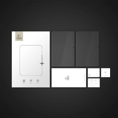 Xiaomi Redmi Pad 2 11.0 / SE 11.0 Tech-Protect Glass Fit+ 2-pack grūdintas stiklas – skaidrus 4