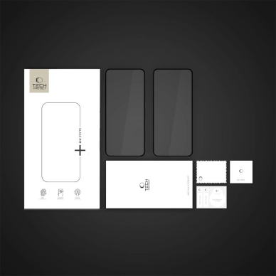Samsung Galaxy Xcover 7 / 7 Pro – Tech-Protect Glass Fit+ dėklų 2 vnt. rinkinys - Juodas 4