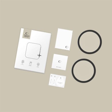 Garmin Venu 4 41mm Tech-Protect Glass Flex+ stiklas (2 vnt.) – juodas 4