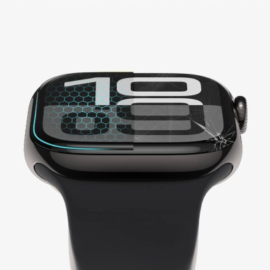 Tech-Protect Glass Flex+ hibridinis stiklas (2 vnt.) skirtas Xiaomi Redmi Watch 5 – juodas 1