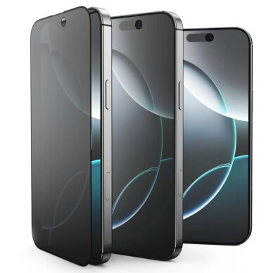 Samsung Galaxy S25 Edge Tech-Protect Glass Spy+ privatumo stiklas, 2 vnt. 1