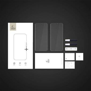 Motorola Edge 60 Pro Tech-Protect Glass UV+ 2-pack grūdintas stiklas – skaidrus 3