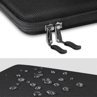 13–14" nešiojamojo kompiuterio Tech-Protect Hardpouch dėklas – juodas 2
