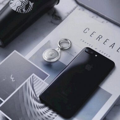 Tech-Protect Icon Dėklas Apple AirTag - Permatomas 5 Tech-Protect Icon Dėklas Apple AirTag - Permatomas 5