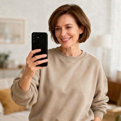 Samsung Galaxy A37 5G Tech-Protect Icon dėklas – juodas 5