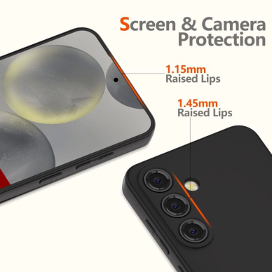 Tech-Protect Icon dėklas Samsung Galaxy A56 5G - juodas 1