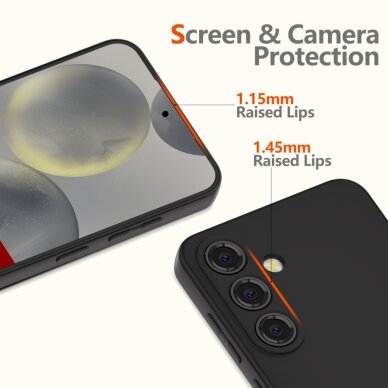 Samsung Galaxy S25 FE dėklas Tech-Protect Icon – juodas 1