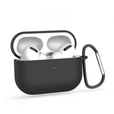 Tech-Protect Icon Hook Dėklas AirPods Pro 1 / 2 - Juodas Tech-Protect Icon Hook Dėklas AirPods Pro 1 / 2 - Juodas