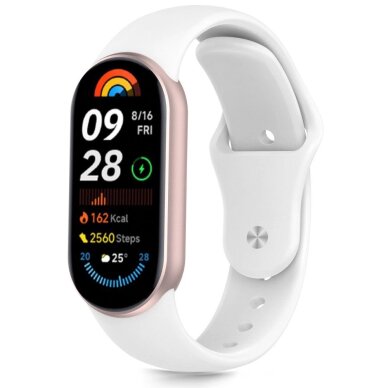 Xiaomi Smart Band 8 / 9 / 10 / NFC Tech-Protect IconBand Air dirželis – baltas Xiaomi Smart Band 8 / 9 / 10 / NFC Tech-Protect IconBand Air dirželis – baltas