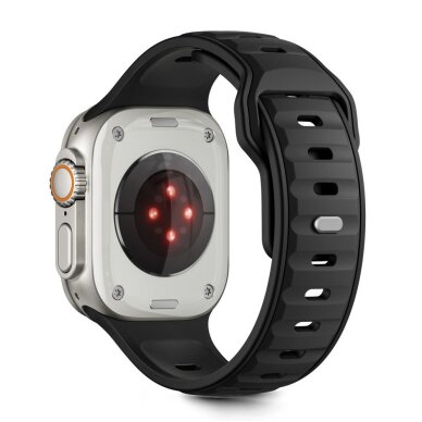 Apple Watch 44 / 45 / 46 / 49 mm Tech-Protect IconBand Line dirželis – juodas 1