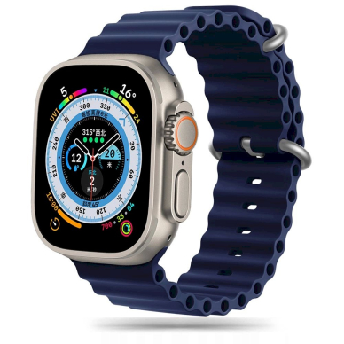 Tech-Protect IconBand Pro Apyrankė Apple Watch 4 / 5 / 6 / 7 / 8 / 9 / SE / Ultra 1 / 2 (42/44/45/49 mm) - navy blue Tech-Protect IconBand Pro Apyrankė Apple Watch 4 / 5 / 6 / 7 / 8 / 9 / SE / Ultra 1 / 2 (42/44/45/49 mm) - navy blue