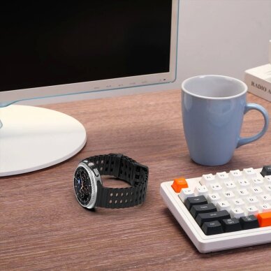 Samsung Galaxy Watch 40/44/46 mm Tech-Protect IconBand Pro dirželis – juodas 3 Samsung Galaxy Watch 40/44/46 mm Tech-Protect IconBand Pro dirželis – juodas 3