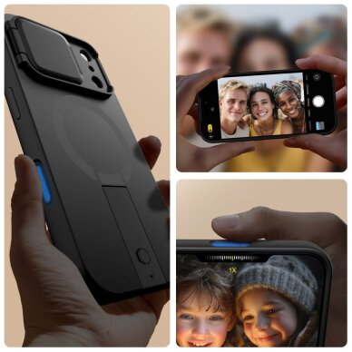 iPhone 17 Pro Max dėklas Tech-Protect Kevlar Aura su MagSafe – juodas 1 iPhone 17 Pro Max dėklas Tech-Protect Kevlar Aura su MagSafe – juodas 1