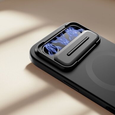 iPhone Air dėklas Tech-Protect Kevlar Aura su MagSafe – juodas 4