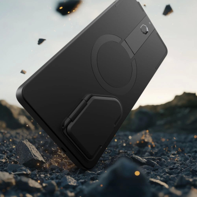 Samsung Galaxy S25 Ultra Tech-Protect Kevlar Aura MagSafe dėklas - juodas/oranžinis 6