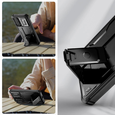 Tech-Protect Kevlar Cam+ Dėklas skirtas Samsung Galaxy A56 5G - Juodas 3