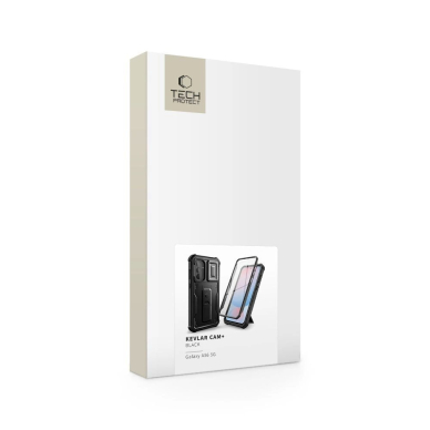 Tech-Protect Kevlar Cam+ Dėklas skirtas Samsung Galaxy A56 5G - Juodas 7