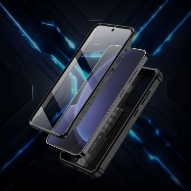 Tech-Protect Kevlar Cam+ Dėklas skirtas Samsung Galaxy S25 - Juodas 4