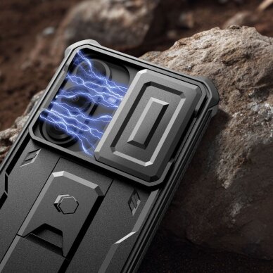 Samsung Galaxy S26 Tech-Protect Kevlar Cam+ dėklas – juodas 2 Samsung Galaxy S26 Tech-Protect Kevlar Cam+ dėklas – juodas 2