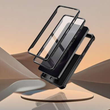 Samsung Galaxy S26 Ultra Tech-Protect Kevlar Cam+ dėklas – juodas 4