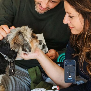 Apple AirTag 1/2 dėklas Tech-Protect Kevlar – juodas 4 Apple AirTag 1/2 dėklas Tech-Protect Kevlar – juodas 4