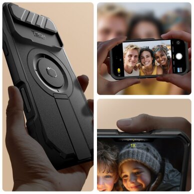 iPhone 17 Air dėklas Tech-Protect Kevlar su MagSafe – juodas 2 iPhone 17 Air dėklas Tech-Protect Kevlar su MagSafe – juodas 2