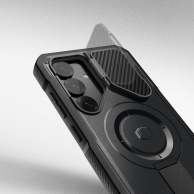 Tech-Protect Kevlar MagSafe+ Dėklas skirtas Samsung Galaxy S25 - Juodas 1