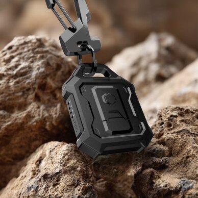 Apple AirTag 1 / 2 Tech-Protect Kevlar Pro dėklas – juodas 3 Apple AirTag 1 / 2 Tech-Protect Kevlar Pro dėklas – juodas 3