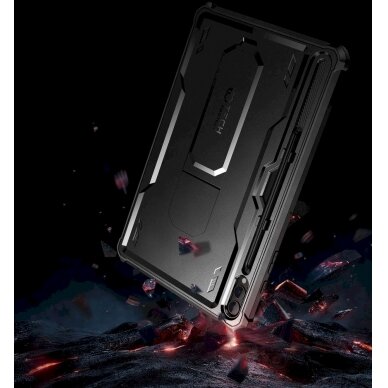 Tech-Protect Kevlar Pro Dėklas Samsung Galaxy Tab S9+ 12.4 X810 / X816B - Juodas 1 Tech-Protect Kevlar Pro Dėklas Samsung Galaxy Tab S9+ 12.4 X810 / X816B - Juodas 1