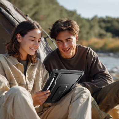 Samsung Galaxy Tab S9 Tech-Protect Kevlar Pro dėklas – juodas 5