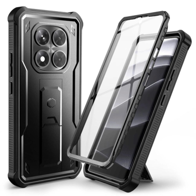 Xiaomi Redmi Note 14 Pro 5G / Poco X7 5G – Tech-Protect Kevlar Pro dėklas - Juodas