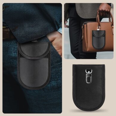 RFID dėklas Tech-Protect KLR100 – juodas 4